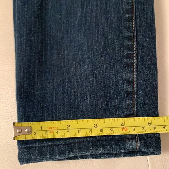 Jaclyn Smith Jeggings Dark Wash Size 6 - Picture 7 of 11